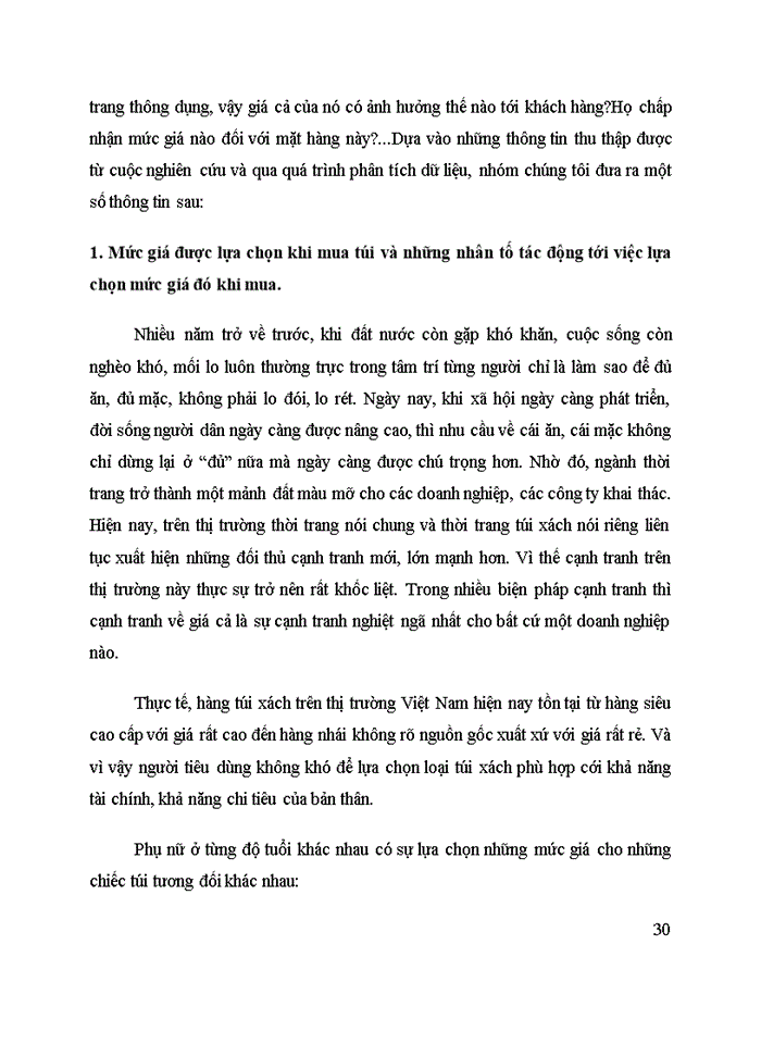 image for page Phát triển dòng sản phẩm túi xách Việt cao cấp dành cho nữ giới