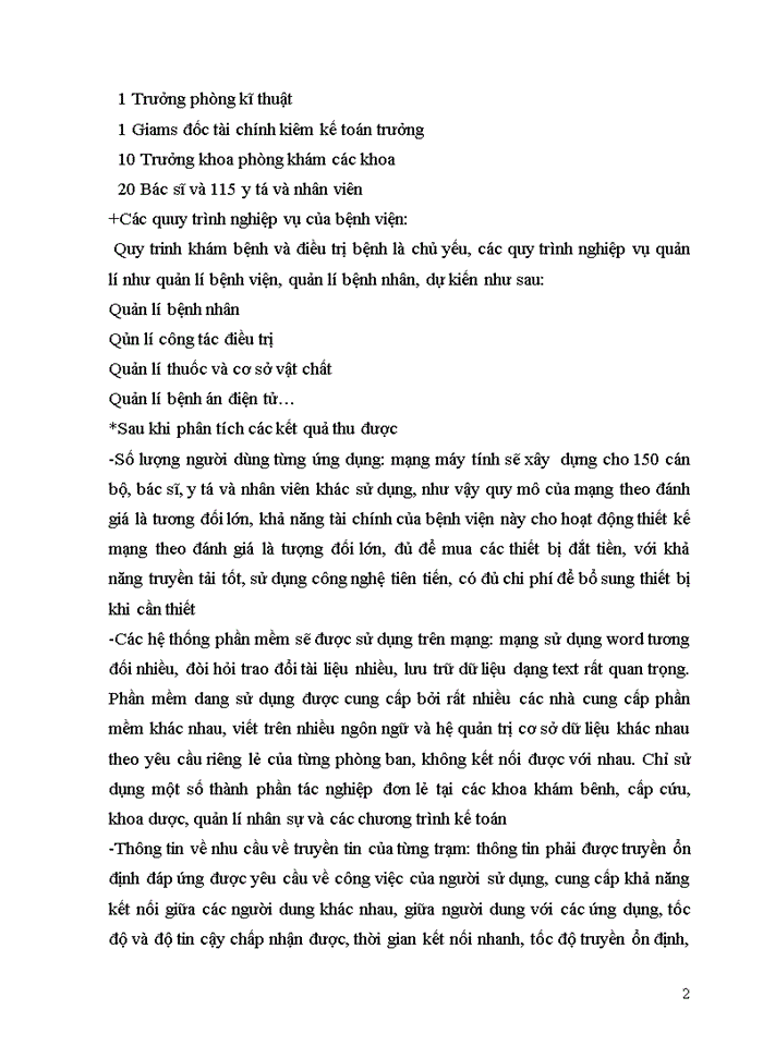 image for page Thiết kế mạng cho bệnh vịện đa khoa Đông Anh với sự đầu tư của Đức