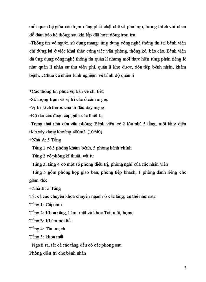 image for page Thiết kế mạng cho bệnh vịện đa khoa Đông Anh với sự đầu tư của Đức