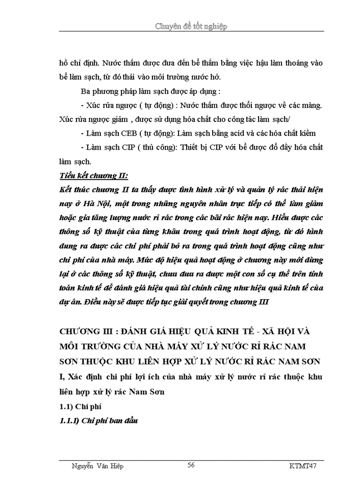 image for page Tình hình xử lý quản lý rác ở Hà Nội và thực trạng hoạt động của nhà máy xử lý nước rỉ rác thuộc khu liên hợp xử lý rác Nam Sơn