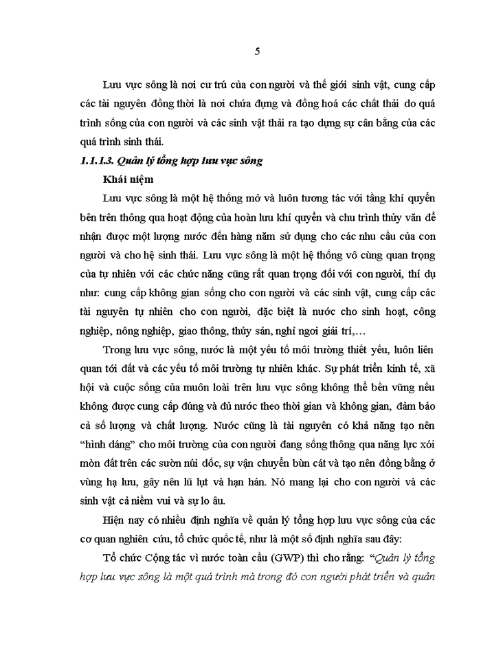 image for page Đánh giá Quản lý tài nguyên nước mặt trong hệ thống quản lý tổng hợp lưu vực sông