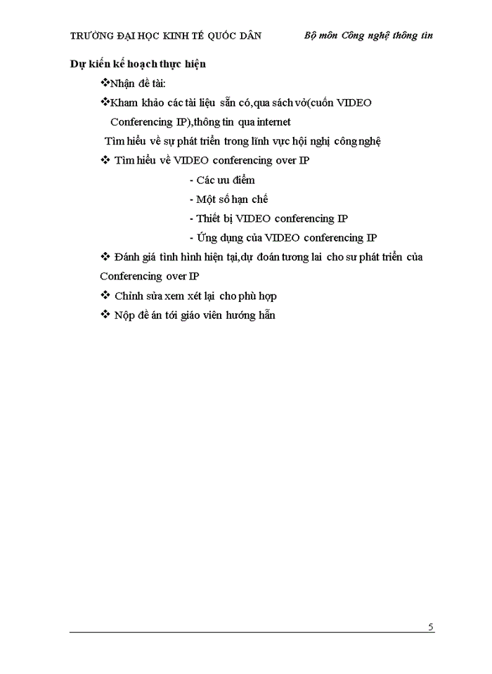 image for page Đề án chuyên ngành công nghệ thông tin