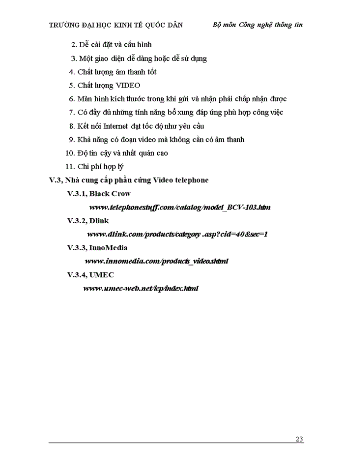 image for page Đề án chuyên ngành công nghệ thông tin