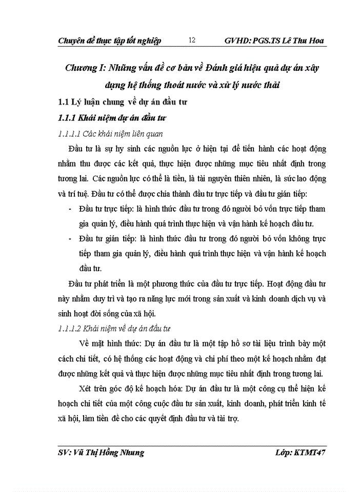 image for page Đánh giá hiệu quả Dự án đầu tư Xây dựng hệ thống thoát nước và xử lý nước thải thị xã Hà Giang- tỉnh Hà Giang