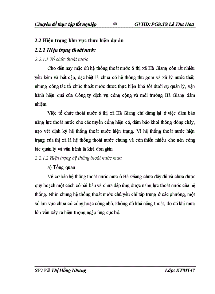image for page Đánh giá hiệu quả Dự án đầu tư Xây dựng hệ thống thoát nước và xử lý nước thải thị xã Hà Giang- tỉnh Hà Giang