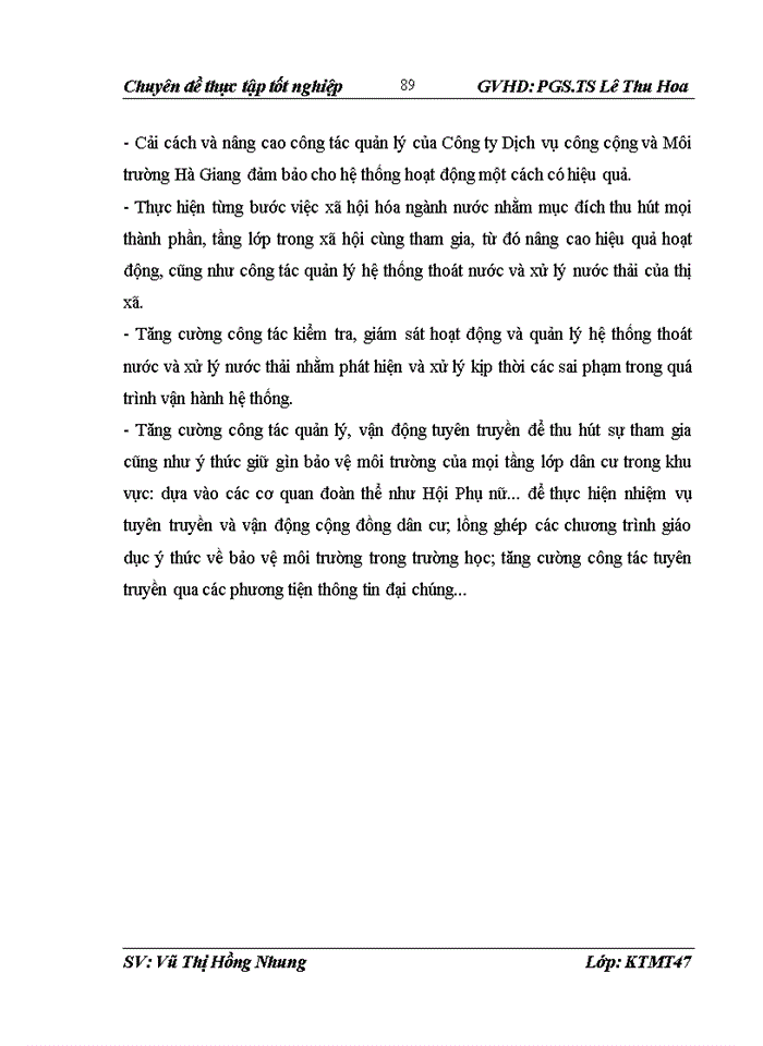 image for page Đánh giá hiệu quả Dự án đầu tư Xây dựng hệ thống thoát nước và xử lý nước thải thị xã Hà Giang- tỉnh Hà Giang