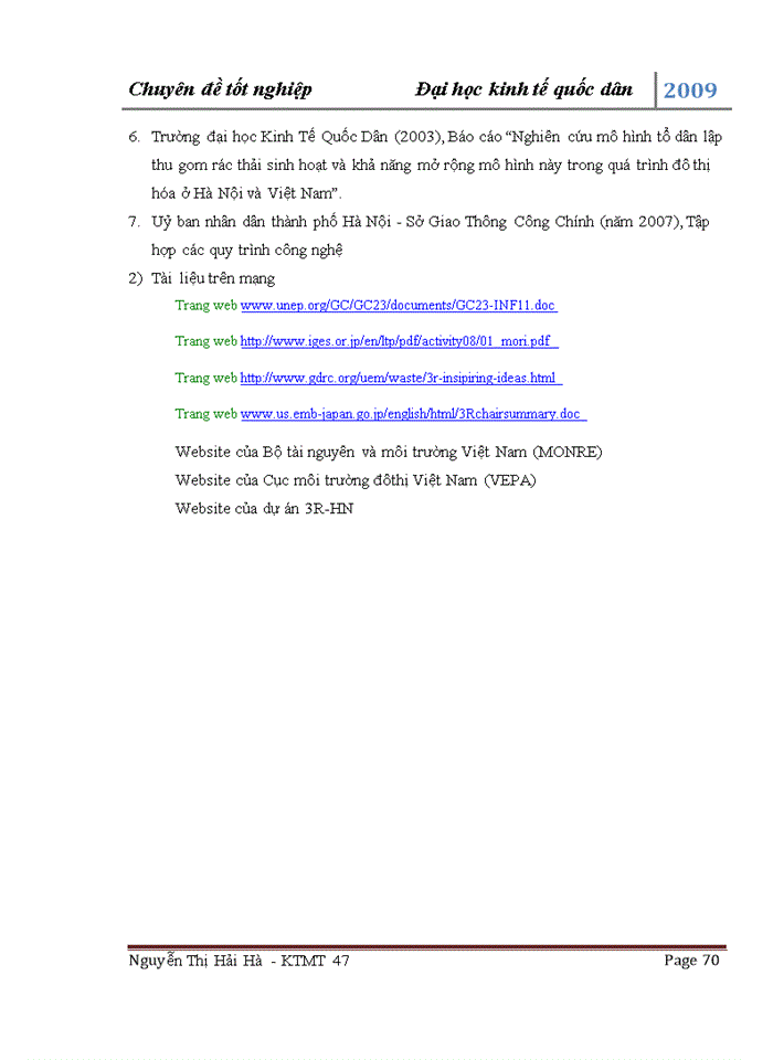 image for page Đánh giá hiệu quả của mô hinh giáo dục môi trường trong các trường tiểu học thuộc dự án 3R-HN
