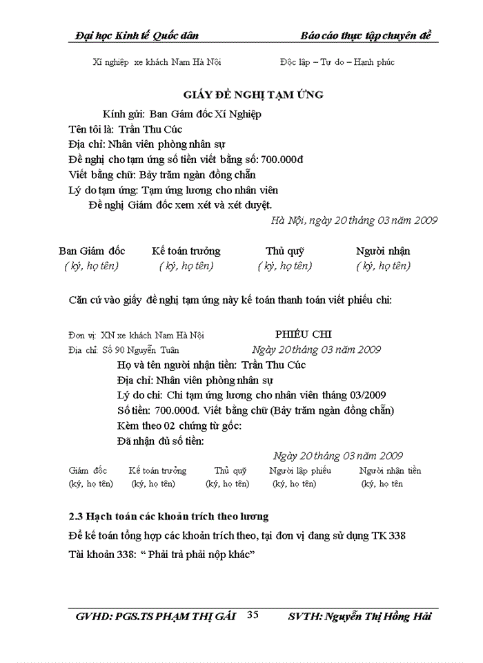 image for page Hoàn thiện công tác Kế toán tiền lương và các khoản trích theo lương tại xí nghiệp xe khách nam Hà Nội