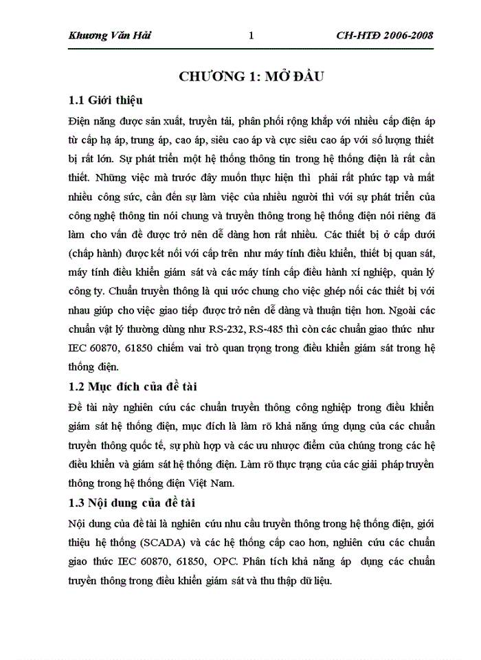 image for page Giới thiệu hệ thống điều khiển bảo vệ và giám sát trong hệ thống điện