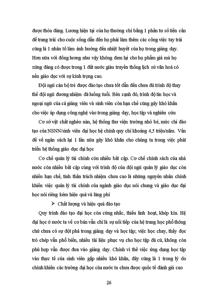 image for page Đánh giá đề án Quy hoạch mạng lưới các trường đại học cao đẳng giai đoạn 2006 2020