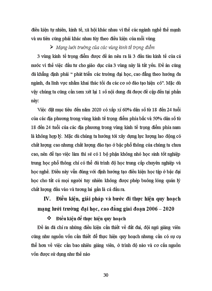 image for page Đánh giá đề án Quy hoạch mạng lưới các trường đại học cao đẳng giai đoạn 2006 2020