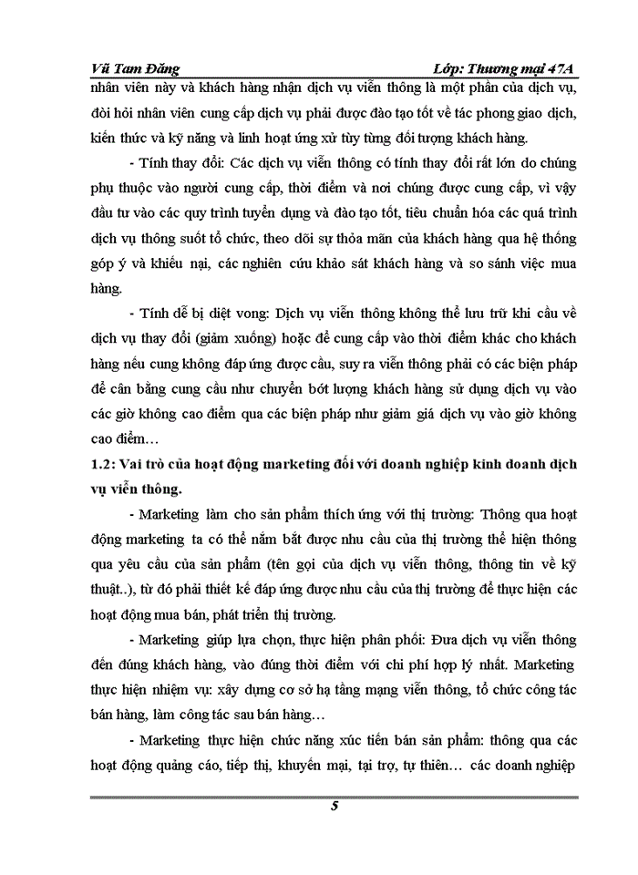 image for page Hoàn Thiện hoạt động marketing của Công ty viễn thông Viettel Viettel telecom - Tổng Công ty viễn thông quân đội