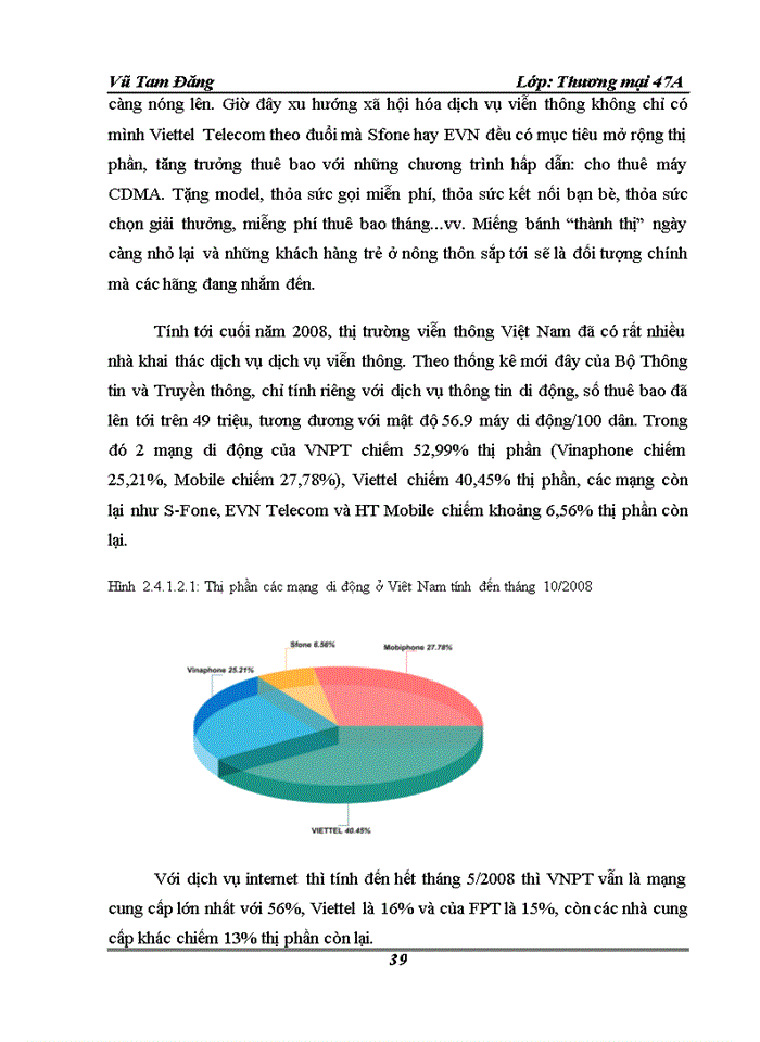 image for page Hoàn Thiện hoạt động marketing của Công ty viễn thông Viettel Viettel telecom - Tổng Công ty viễn thông quân đội