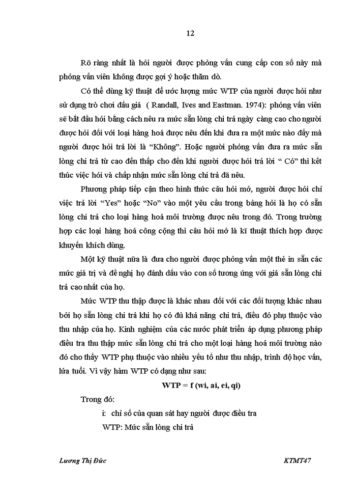 image for page Sử dụng phương pháp đánh giá ngẫu nhiên CVM để đánh giá giá trị bảo tồn loài Sao La ở Vườn Quốc Gia Pù Mát tỉnh Nghệ An
