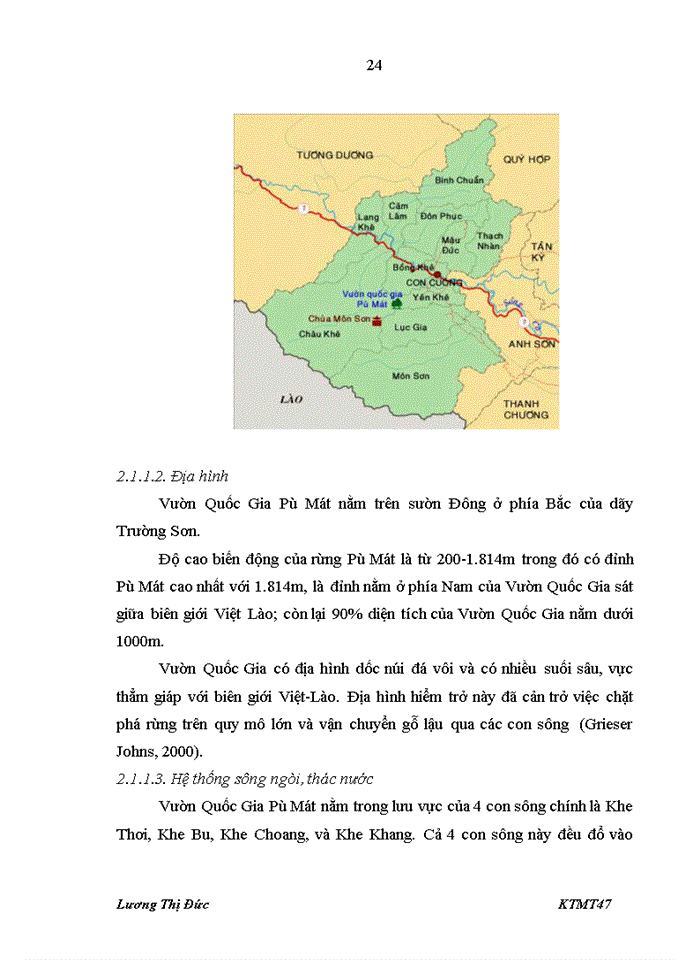 image for page Sử dụng phương pháp đánh giá ngẫu nhiên CVM để đánh giá giá trị bảo tồn loài Sao La ở Vườn Quốc Gia Pù Mát tỉnh Nghệ An