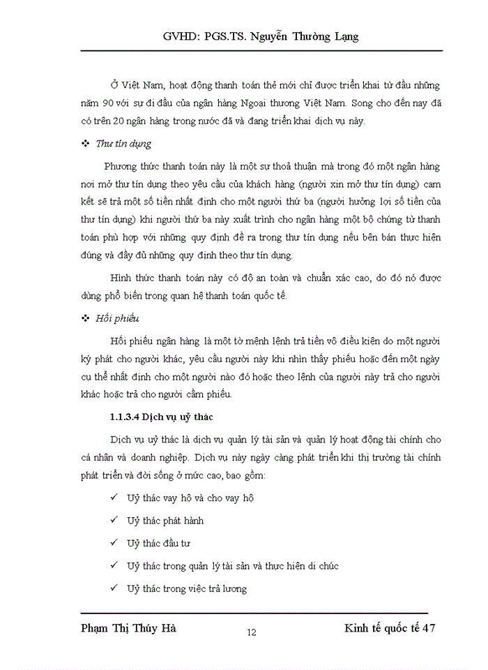 image for page Mở rộng cung ứng dịch vụ ngân hàng tại ngân hàng ngoại thương Hà Nội