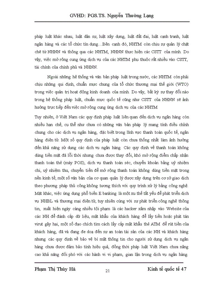 image for page Mở rộng cung ứng dịch vụ ngân hàng tại ngân hàng ngoại thương Hà Nội