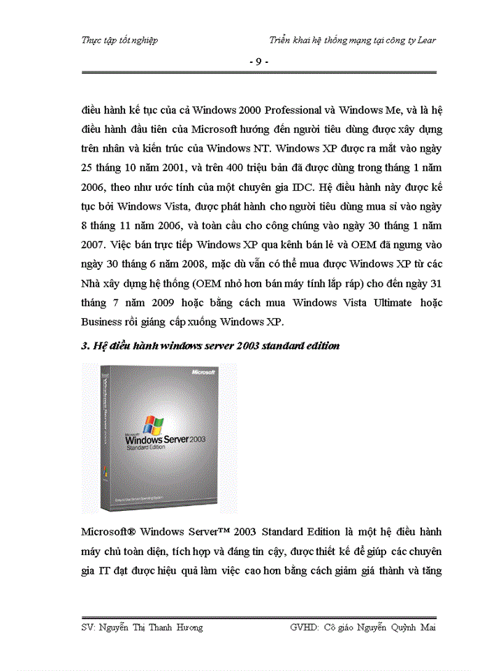 image for page Triển khai hệ thống mạng tại Công ty lear