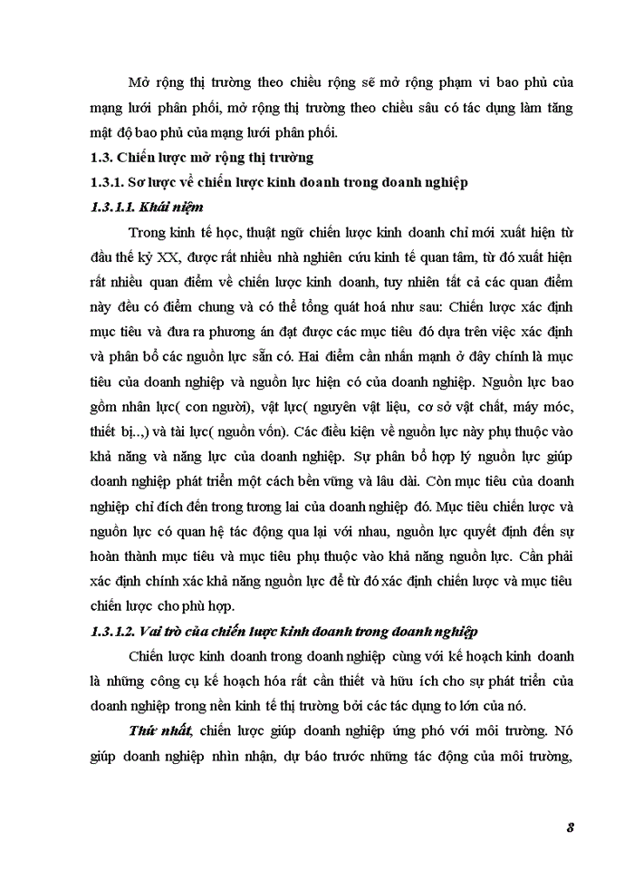 image for page Chiến lược mở rộng thị trường của Công ty Kinh doanh than Hà Nội đến năm 2015