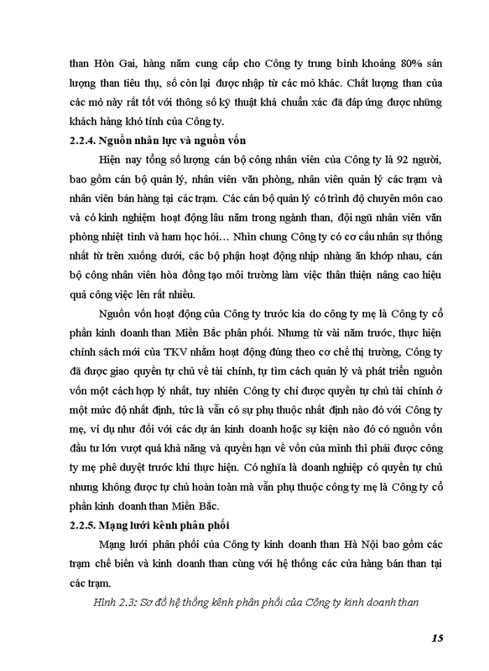 image for page Chiến lược mở rộng thị trường của Công ty Kinh doanh than Hà Nội đến năm 2015