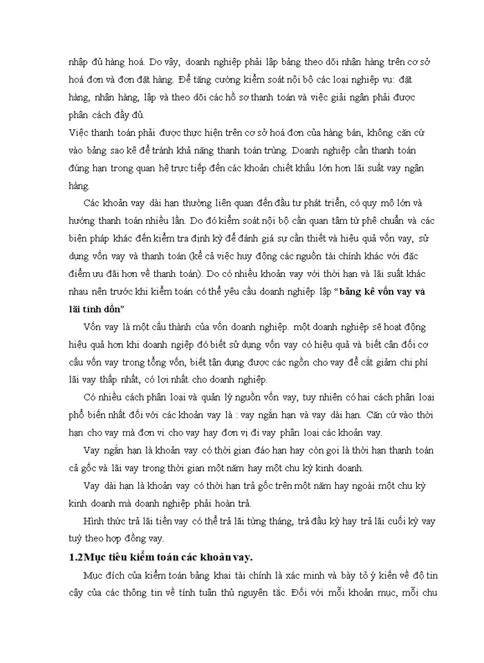 image for page THS Hoàn thiện chương trình Kiểm toán các khoản vay trong Kiểm toán Báo cáo tài chính do Công ty Trách nhiệm Hữu hạn dịch vụ tư vấn tài chính Kế toán và Kiểm toán AASC thực hiện