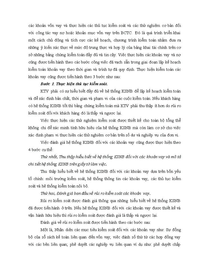 image for page THS Hoàn thiện chương trình Kiểm toán các khoản vay trong Kiểm toán Báo cáo tài chính do Công ty Trách nhiệm Hữu hạn dịch vụ tư vấn tài chính Kế toán và Kiểm toán AASC thực hiện