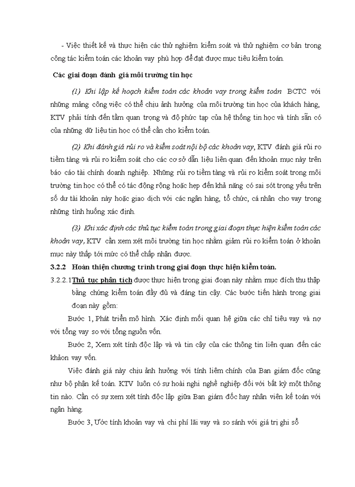 image for page THS Hoàn thiện chương trình Kiểm toán các khoản vay trong Kiểm toán Báo cáo tài chính do Công ty Trách nhiệm Hữu hạn dịch vụ tư vấn tài chính Kế toán và Kiểm toán AASC thực hiện
