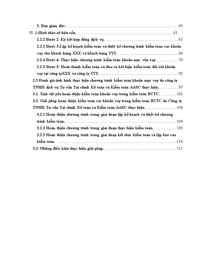 image for page THS Hoàn thiện chương trình Kiểm toán các khoản vay trong Kiểm toán Báo cáo tài chính do Công ty Trách nhiệm Hữu hạn dịch vụ tư vấn tài chính Kế toán và Kiểm toán AASC thực hiện