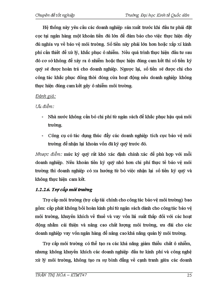 image for page Thực trạng và giải pháp nâng cao hiệu quả áp dụng công cụ kinh tế trong quản lý môi trường trên địa bàn thành phố Hà Nội