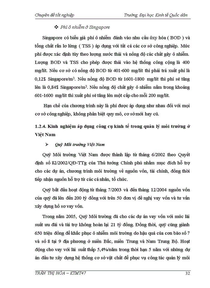 image for page Thực trạng và giải pháp nâng cao hiệu quả áp dụng công cụ kinh tế trong quản lý môi trường trên địa bàn thành phố Hà Nội