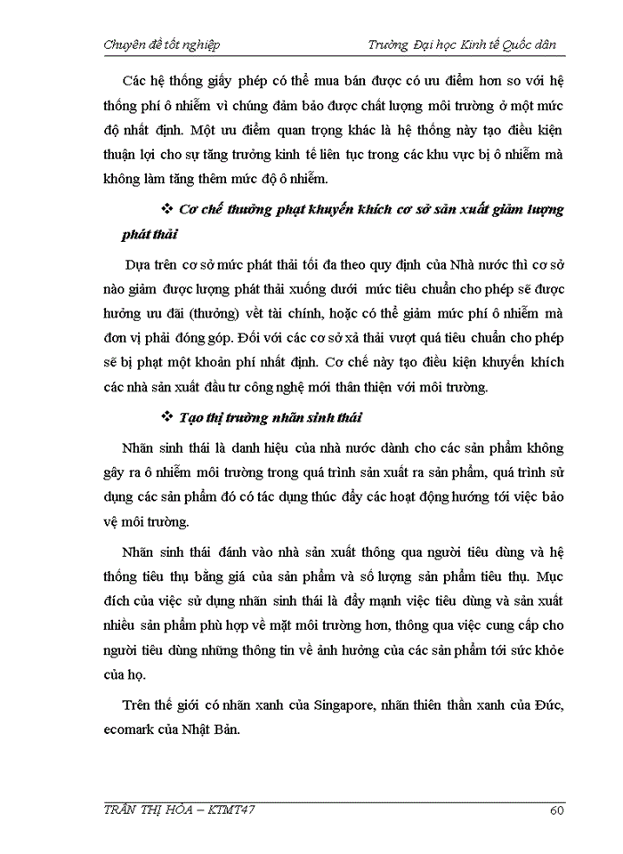 image for page Thực trạng và giải pháp nâng cao hiệu quả áp dụng công cụ kinh tế trong quản lý môi trường trên địa bàn thành phố Hà Nội