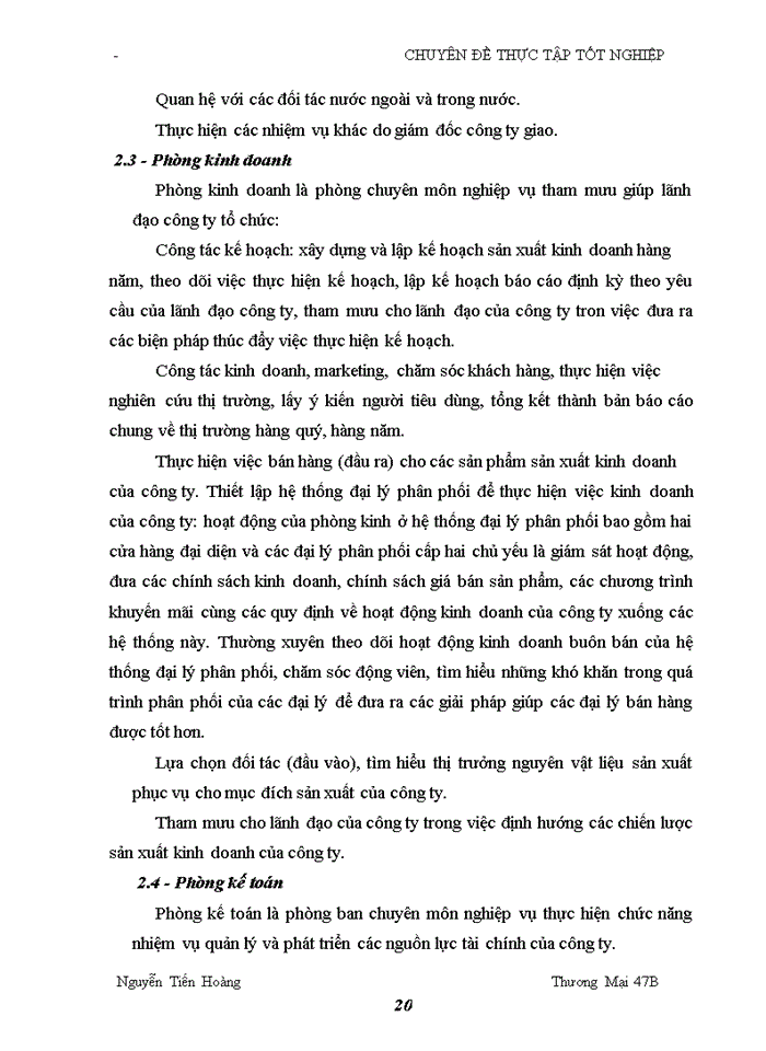 image for page Mở rộng thị trường tiêu thụ của Công ty Trách nhiệm Hữu hạn thế giới nước