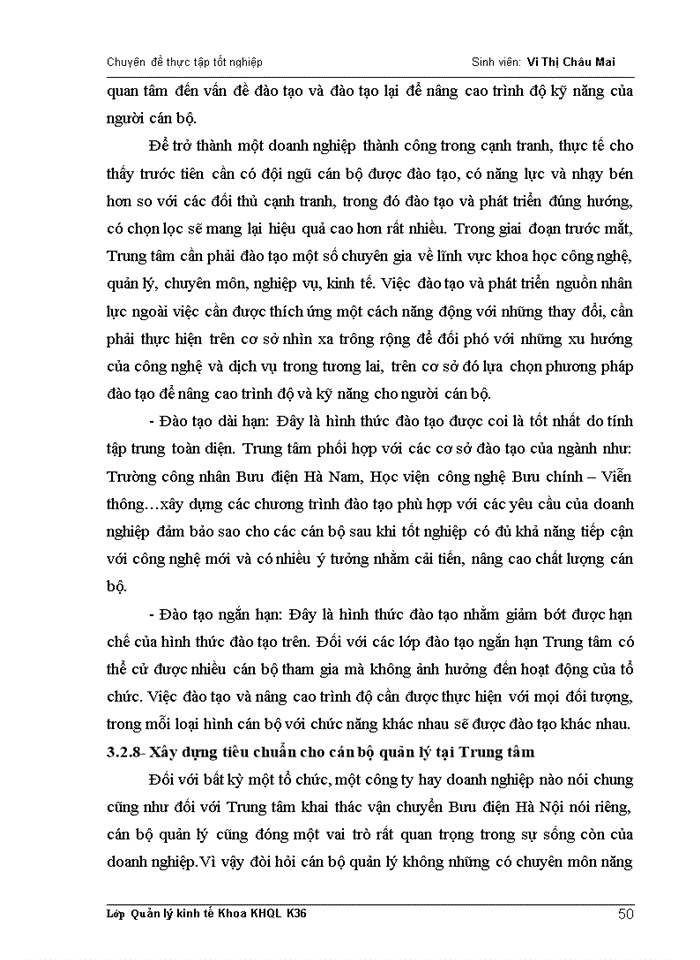 image for page Những giải pháp Xây dựng đội ngũ cán bộ quản lý ở Trung tâm khai thác vận chuyển Bưu điện Hà Nội trong giai đoạn hiên nay