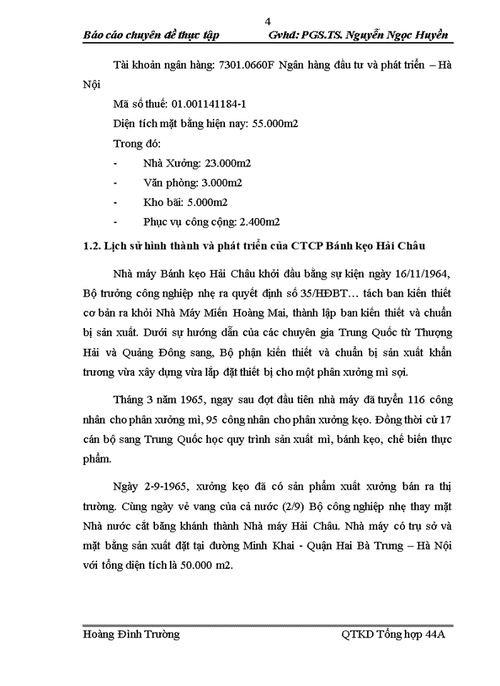 image for page Hoàn thiện quản lý và tổ chức hệ thống kênh phân phối của CTCổ phần Bánh kẹo Hải Châu
