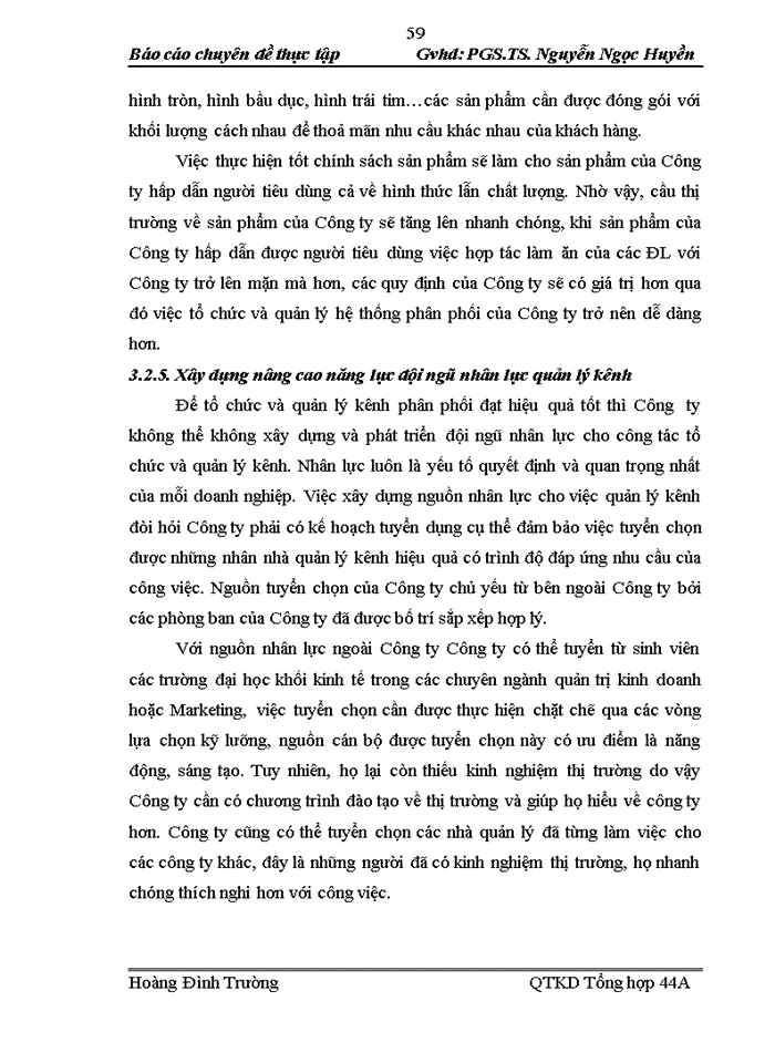 image for page Hoàn thiện quản lý và tổ chức hệ thống kênh phân phối của CTCổ phần Bánh kẹo Hải Châu
