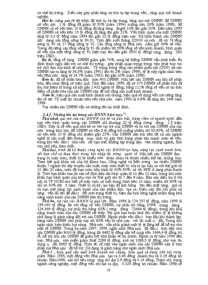 image for page Một số giải pháp tạo vốn và nâng cao hiệu quả sử dụng vốn cho các Doanh nghiệp Nhà Nước ở Việt Nam hiện nay