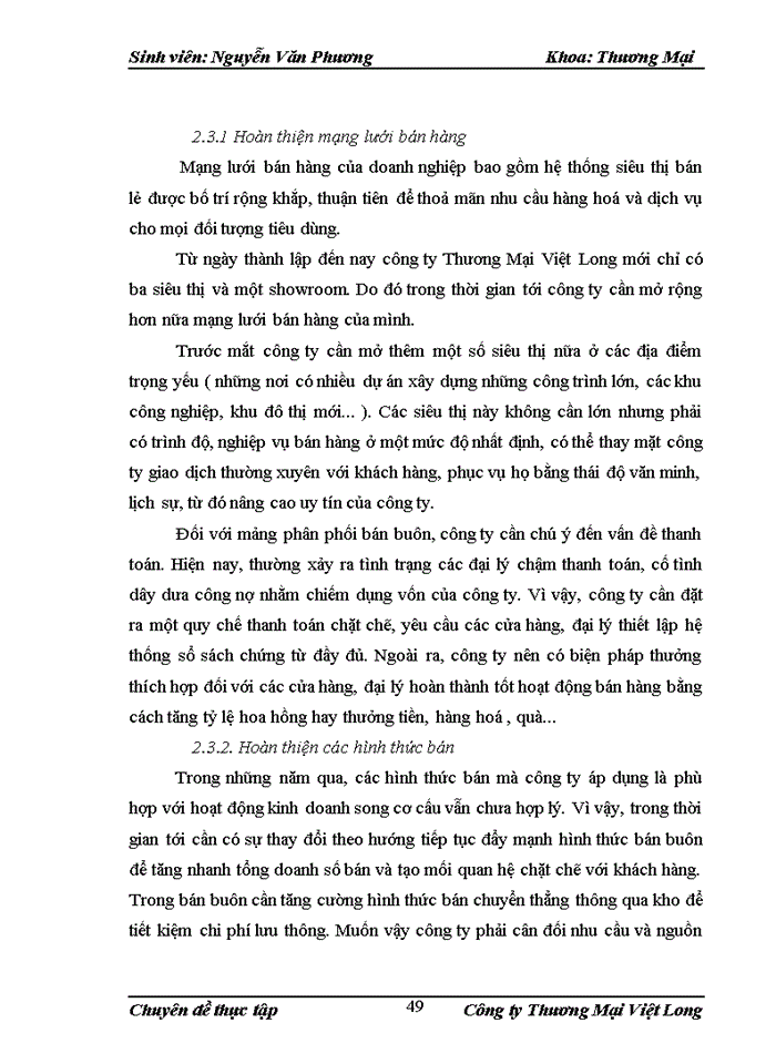 image for page Giải pháp đẩy mạnh hoạt động bán hàng điện tử điện lạnh tại Công ty Thương mại Việt Long