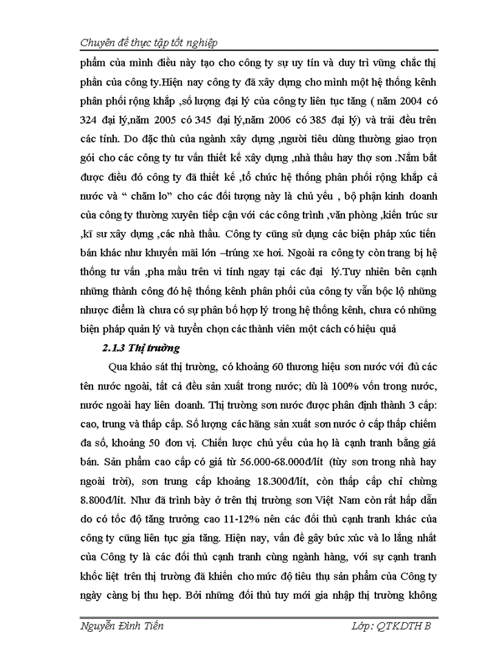 image for page Hoàn thiện kênh phân phối của Công ty cổ phần sơn tổng hợp Hà Nội