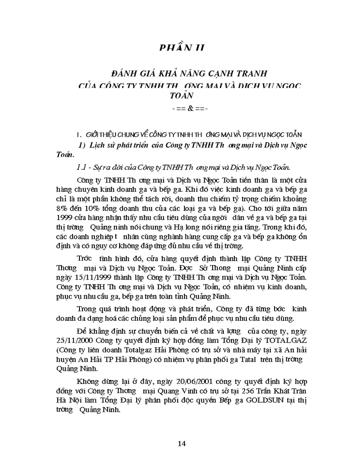 image for page Giải pháp nâng cao khả năng cạnh tranh trong lĩnh vực Kinh doanh Gaz và Bếp ga ở Công ty Trách nhiệm Hữu hạn Thương mại và Dịch vụ Ngọc Toản