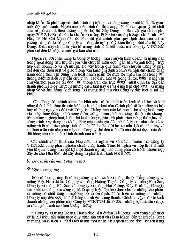 image for page Đẩy mạnh bán hàng cá nhân trong hoạt động tiêu thụ ở Công ty VTKTXM