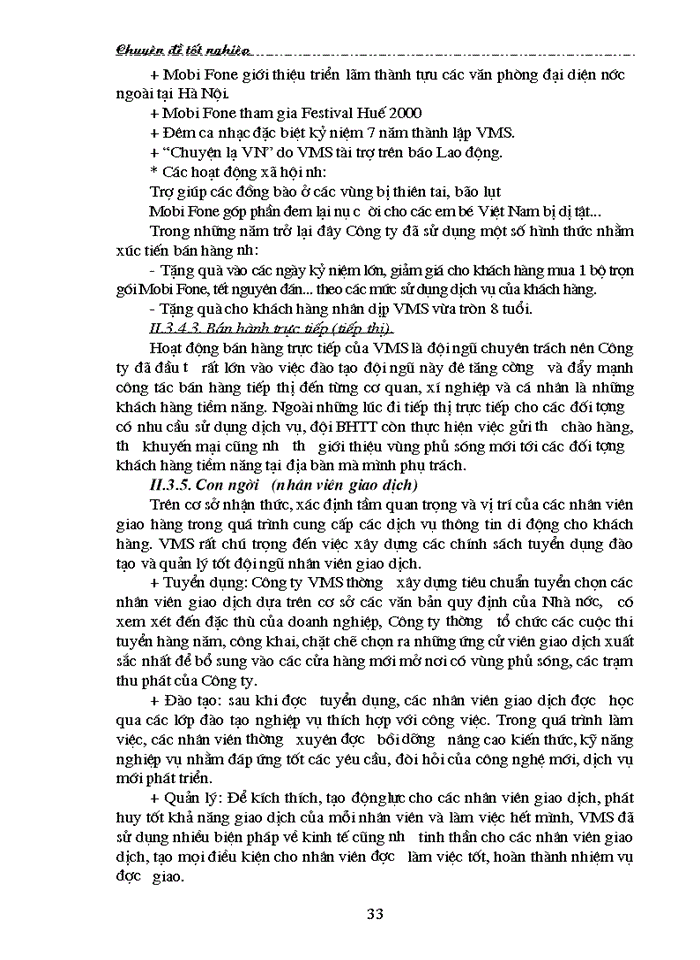 image for page Thị trường dịch vụ điện thoại - Thực trạng và giải pháp hoạt động Marketing tại Công ty VMS - Mobi Fone