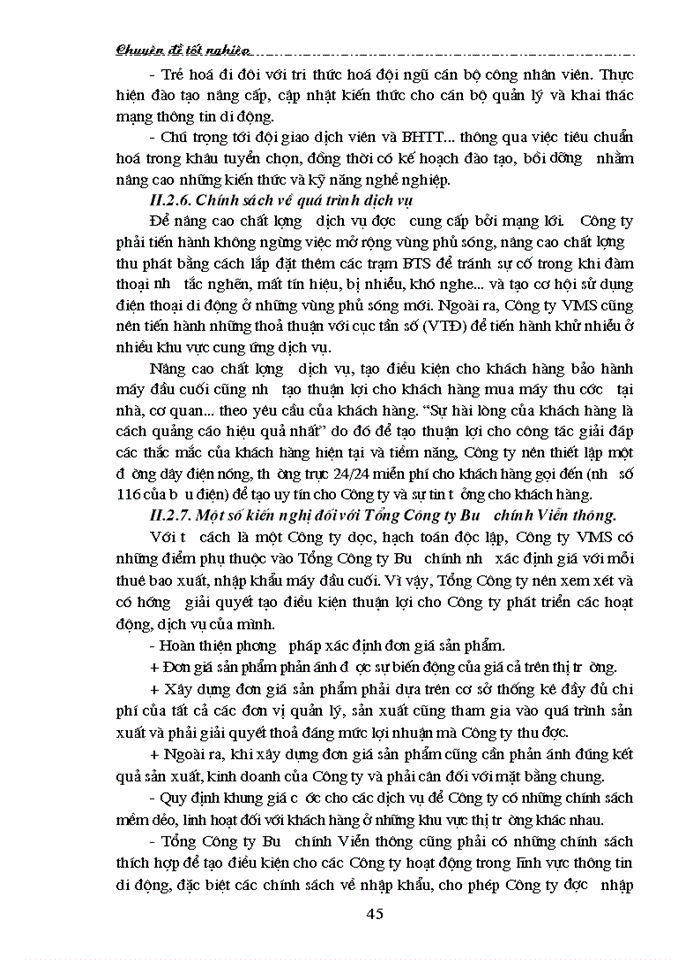 image for page Thị trường dịch vụ điện thoại - Thực trạng và giải pháp hoạt động Marketing tại Công ty VMS - Mobi Fone