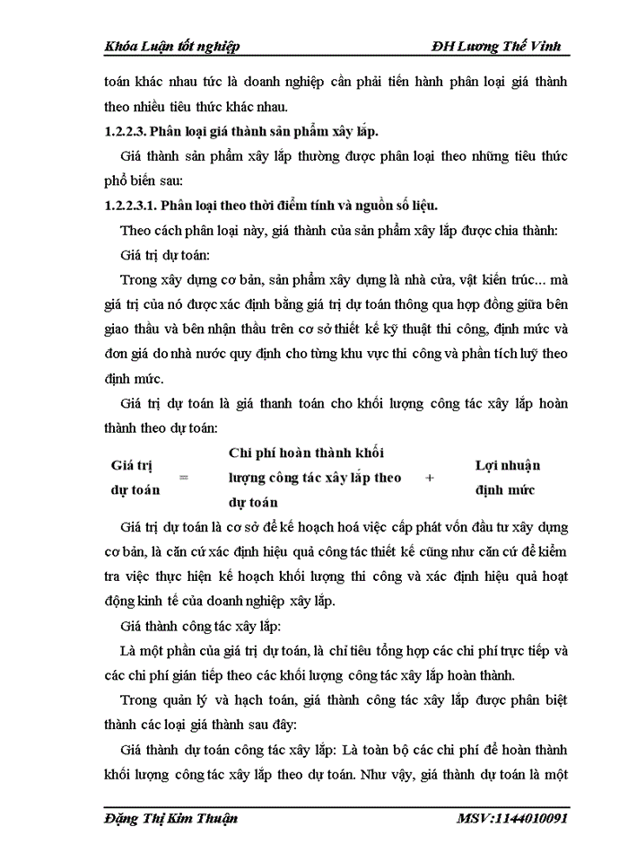 image for page Kế toán Chi phí sản xuất và tính Giá thành sản phẩm tại Công ty Cổ phần đầu tư và xây dung số 1 Hà Nội
