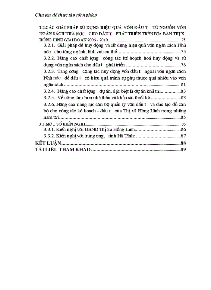 image for page Thực trạng và giải pháp sử dụng hiệu quả vốn đầu tư từ ngân sách cho đầu tư phát triển trên địa bàn thị xã Hồng Lĩnh tỉnh Hà Tĩnh giai đoạn 2000 - 2010