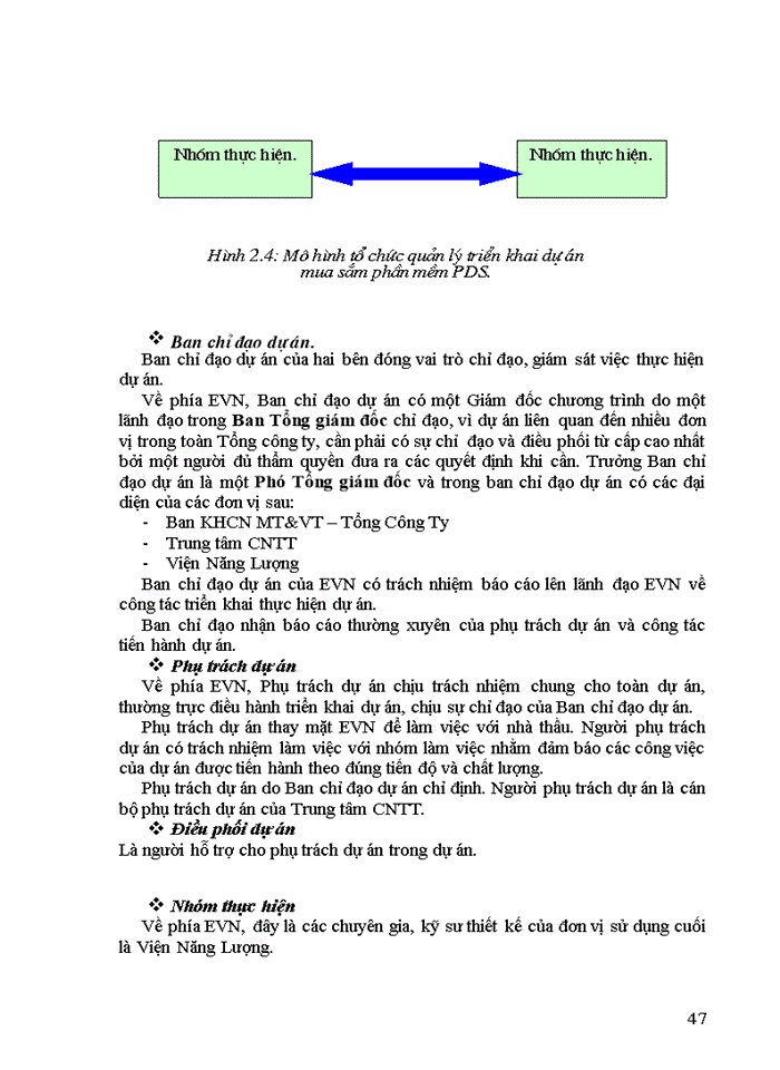 image for page Thực trạng quy trình Chuẩn bị thực hiện và quản lý dự án tại Trung tâm Công nghệ thông tin Tổng Công ty điện lực Việt Nam