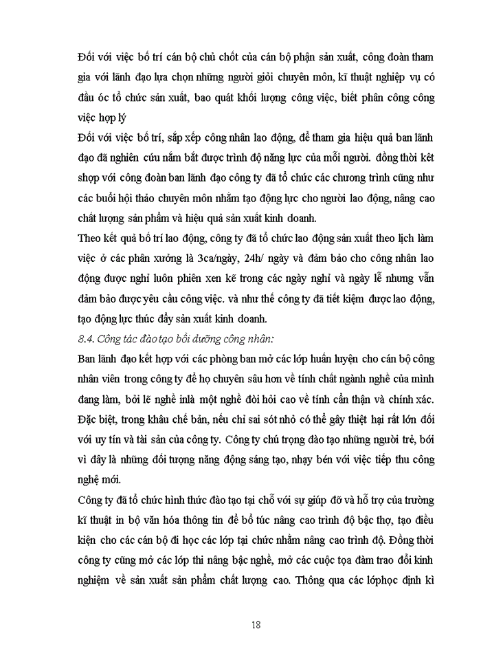 image for page Báo cáo thực tập tại Công ty In Công đoàn