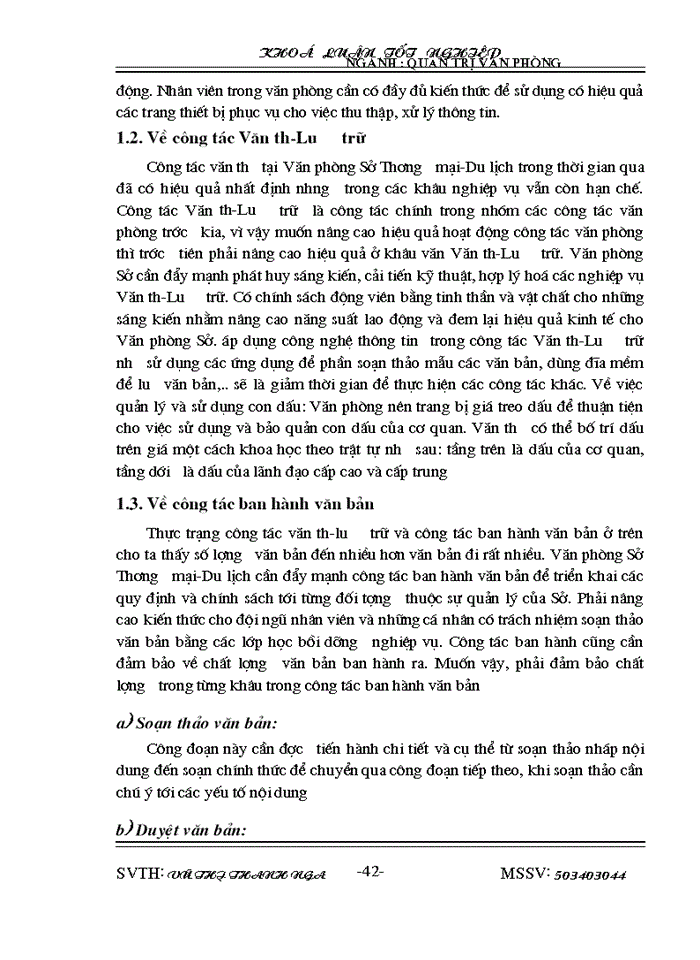 image for page Tiếp tục hoàn thiện công tác Văn phòng tại Sở Thương mại -Du lịch tỉnh Phú Thọ