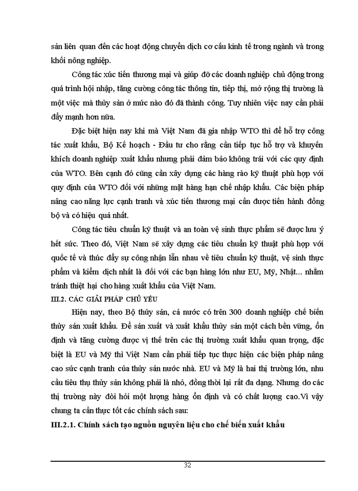 image for page Những giải pháp vượt qua hàng rào phi thuế quan đối với Xuất khẩu thủy sản của Việt Nam vào thị trường EU và Mỹ