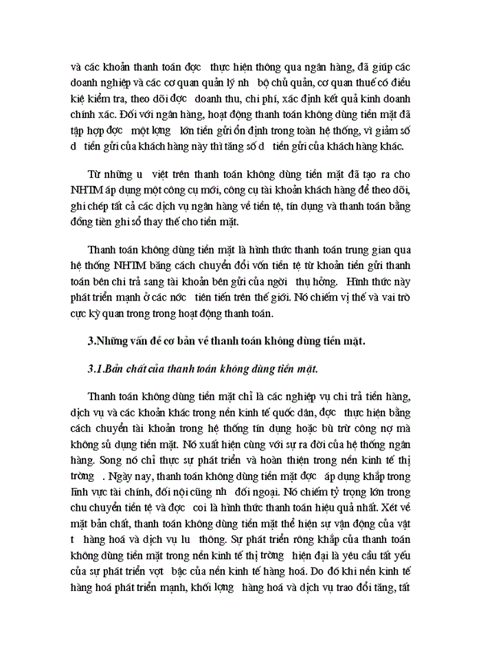 image for page Thanh toán không dùng tiền mặt tại các Ngân hàng Thương mại -Thực trạng và định hướng phát triển trong quá trình Việt Nam hội nhập WTO