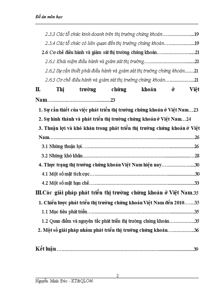 image for page Các giải pháp phát triển thị trường Chứng khoán ở Việt Nam